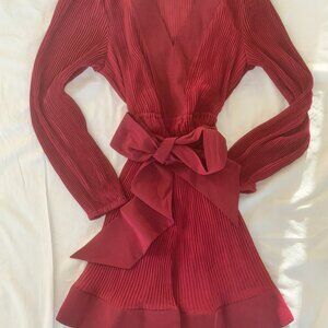 MILLY LIV PLEATED DRESS